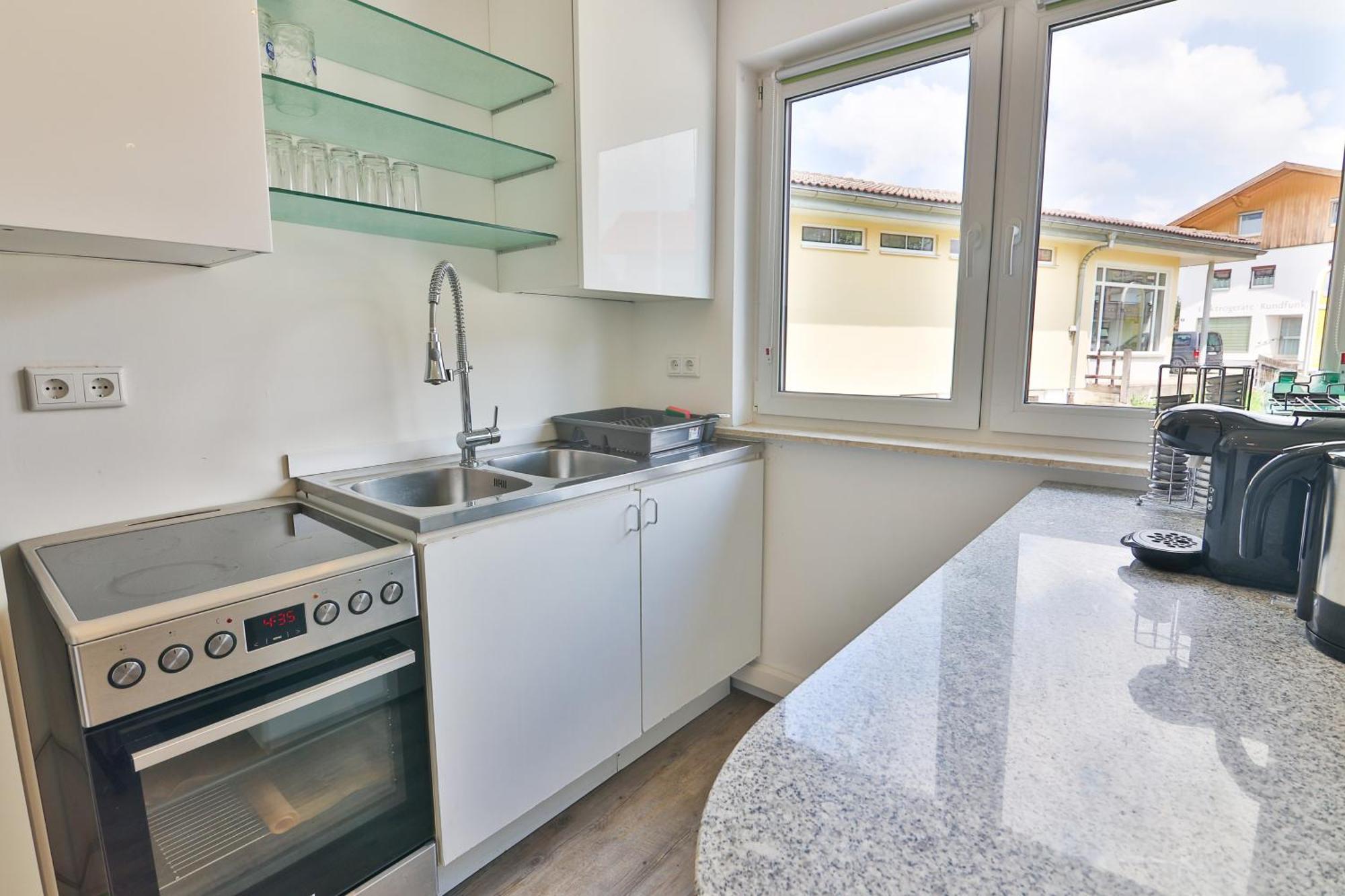 Moderne Helle Ferienwohnung Allgaeu Am See Munich Castle Lechbruck Dış mekan fotoğraf